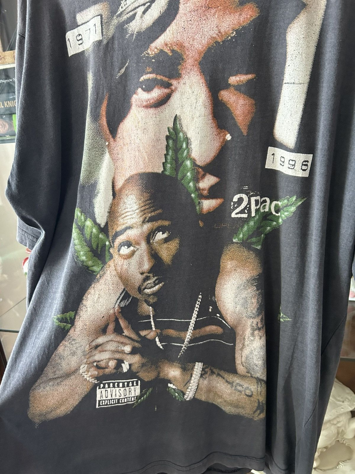 Rap Tees Vintage Rap Tee 2Pac Memorial Ultra Rare 90s Baggy Archive Size US L / EU 52-54 / 3 - 4 Thumbnail