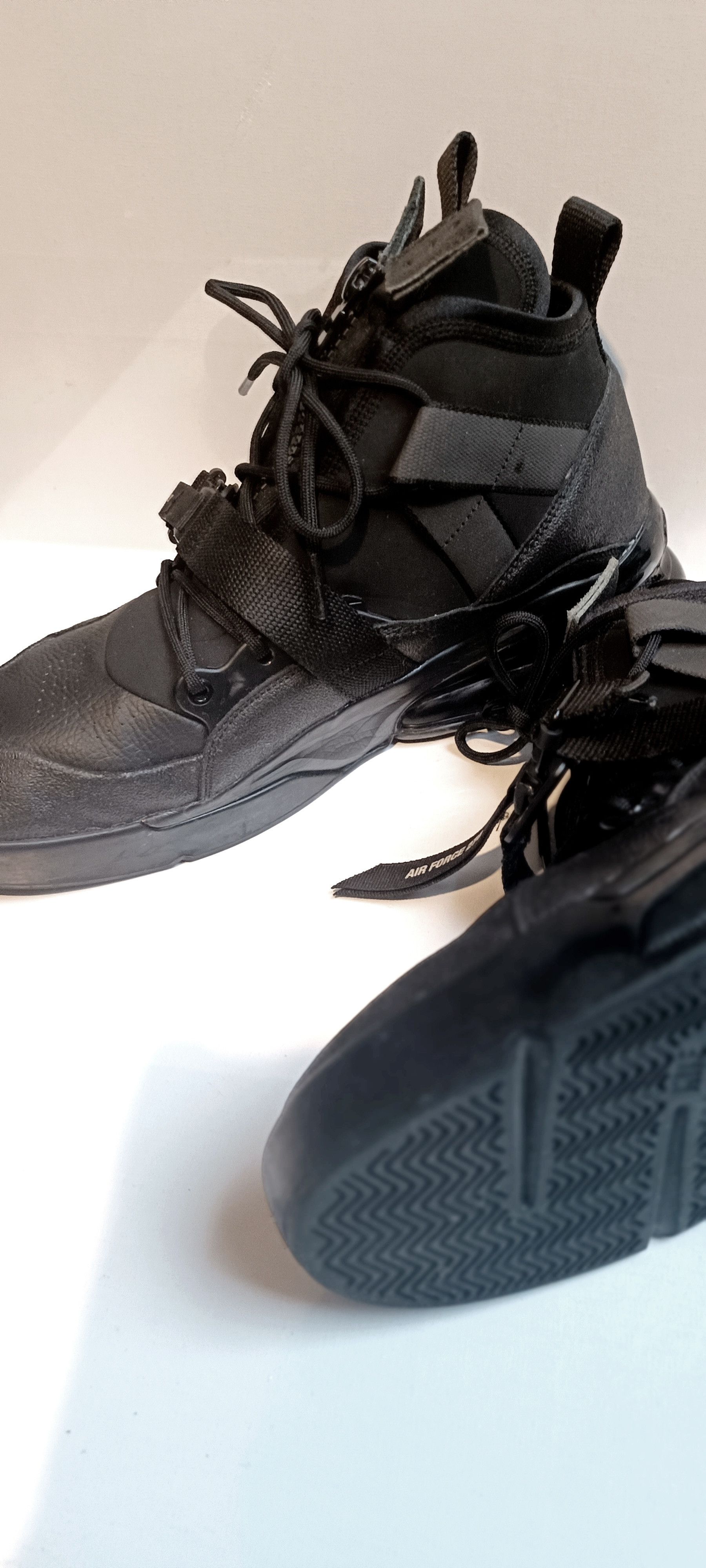 Nike Nike Air Force 270 Utility 'Black Metallic Silver' Size US 12 / EU 45 - 12 Thumbnail