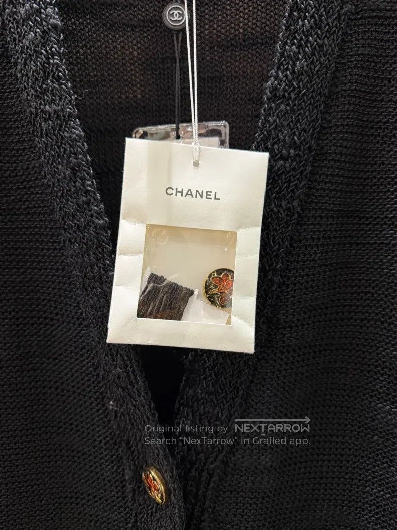 Chanel Chanel 25A High-end Handicraft Series Black and Gold Embro Size XS / US 0-2 / IT 36-38 - 8 Thumbnail