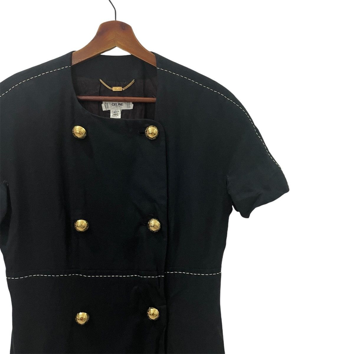 Celine Celine Paris Luxury Dress Size L / US 10 / IT 46 - 2 Thumbnail