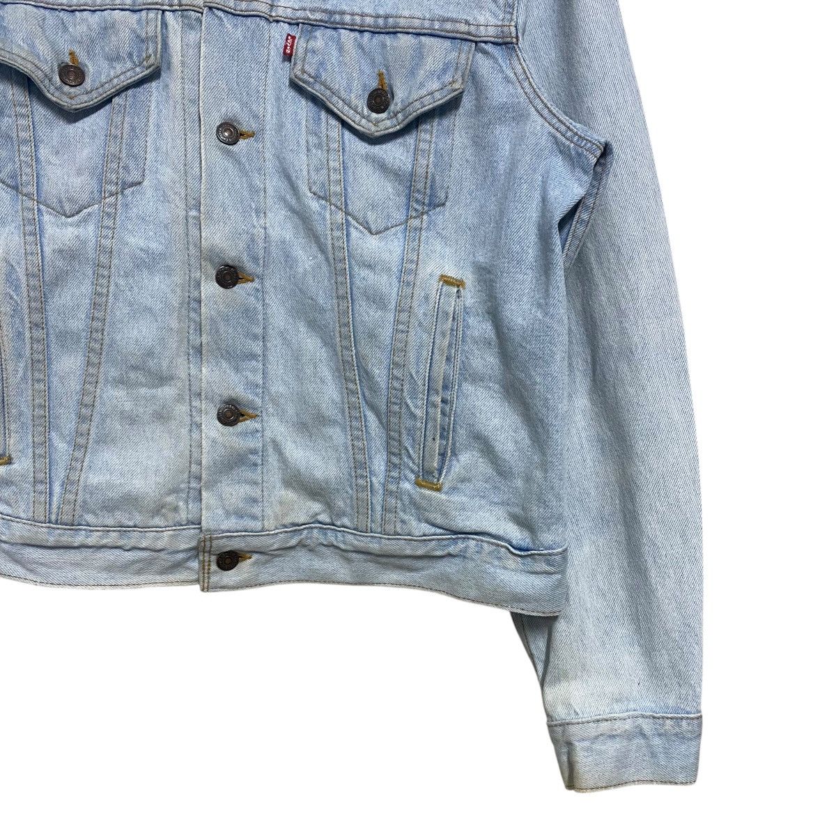 Levi's Vintage Levis 70506 Denim Trucker Jacket Distressed Faded Size US L / EU 52-54 / 3 - 4 Thumbnail