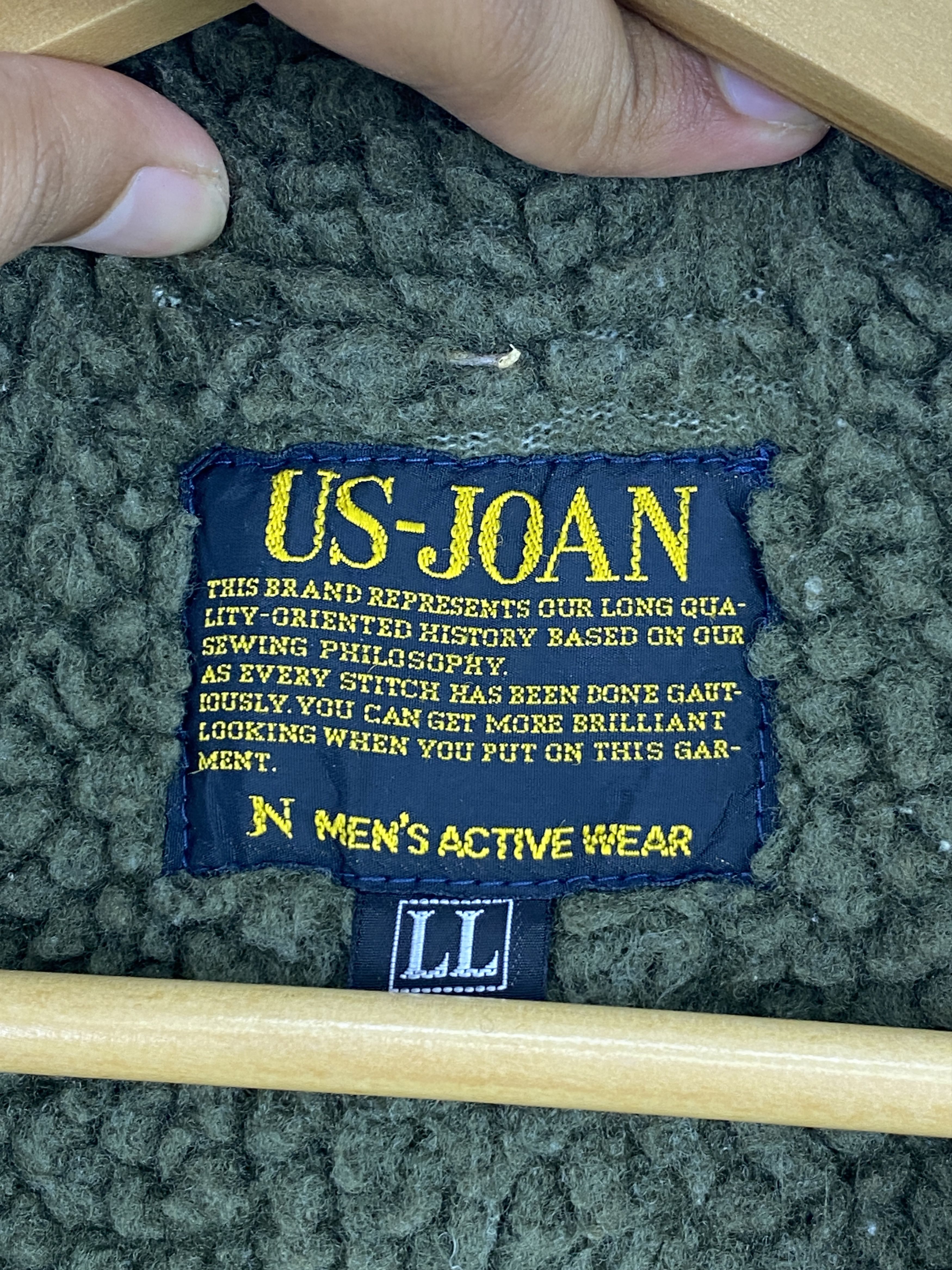 Japanese Brand Vintage US Joan Multi Pocket Sherpa Vest J1759 Size US XL / EU 56 / 4 - 5 Thumbnail