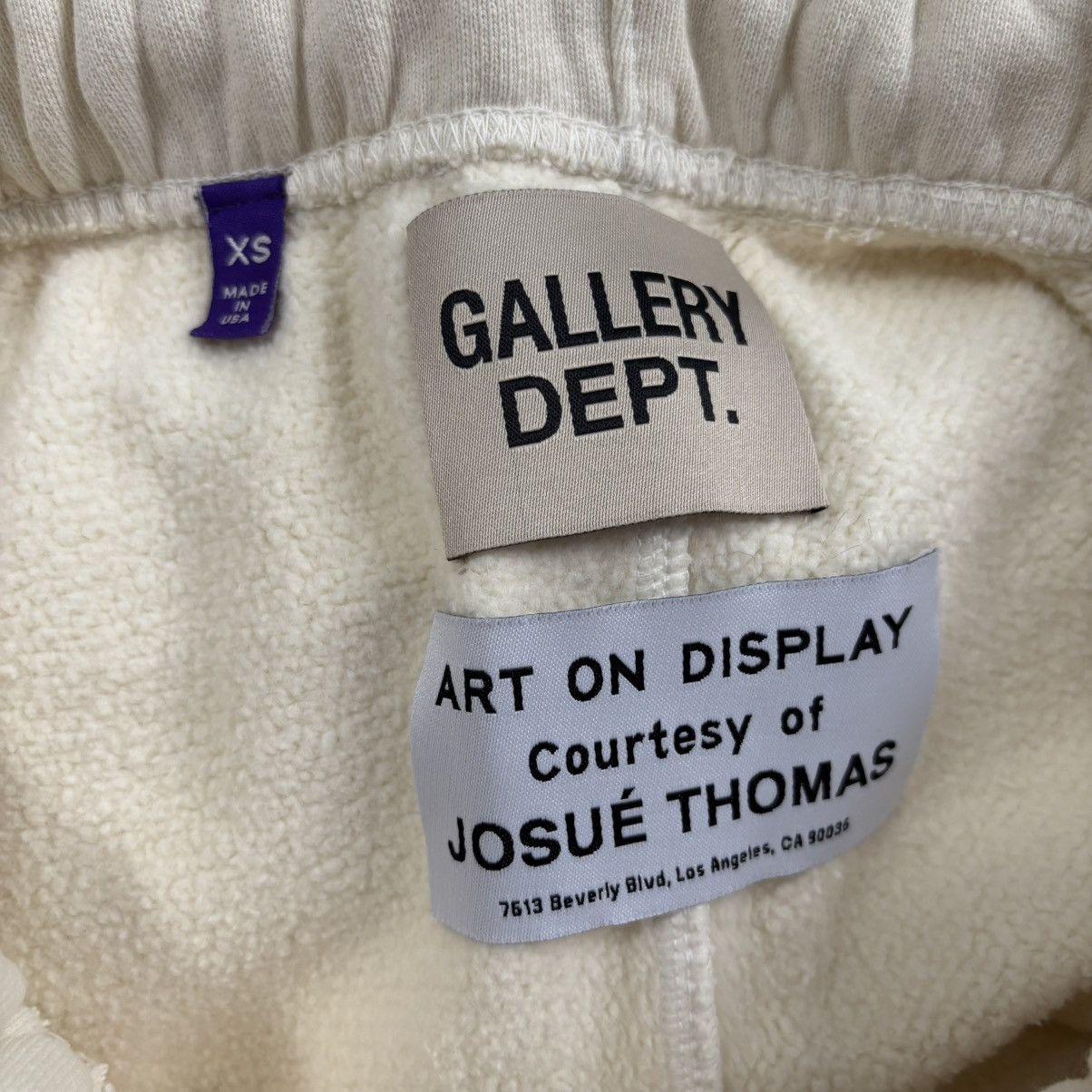 Gallery Dept. Gallery Dept Cream Paint Splattered Flare Sweats Size XS Size US 28 / EU 44 - 3 Thumbnail
