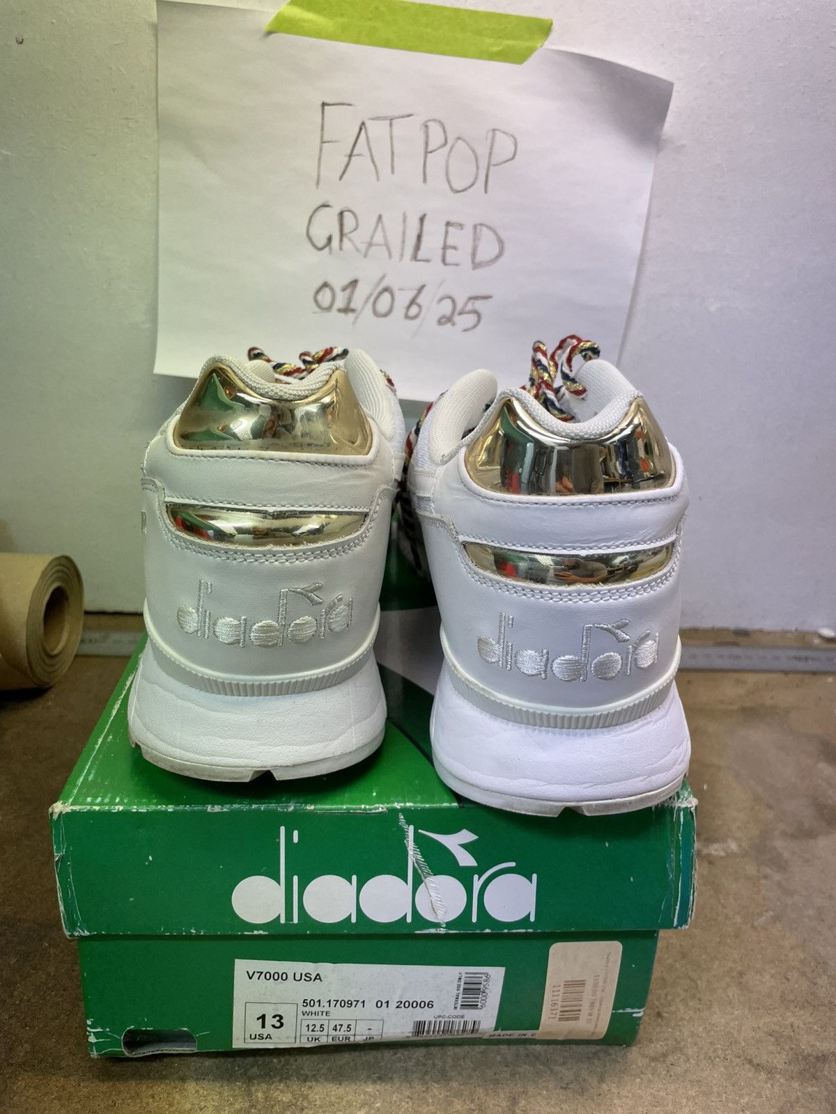 Diadora Diadora V7000 USA edition US13 Size US 13 / EU 46 - 2 Thumbnail