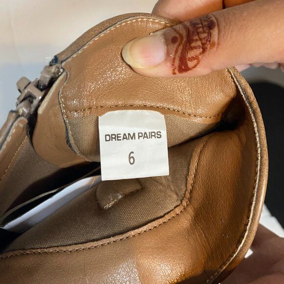 Other Dream Pairs Brown Western Women’s Cowgirl Ankle Boots Size 6 Size US 6 / IT 36 - 9 Thumbnail
