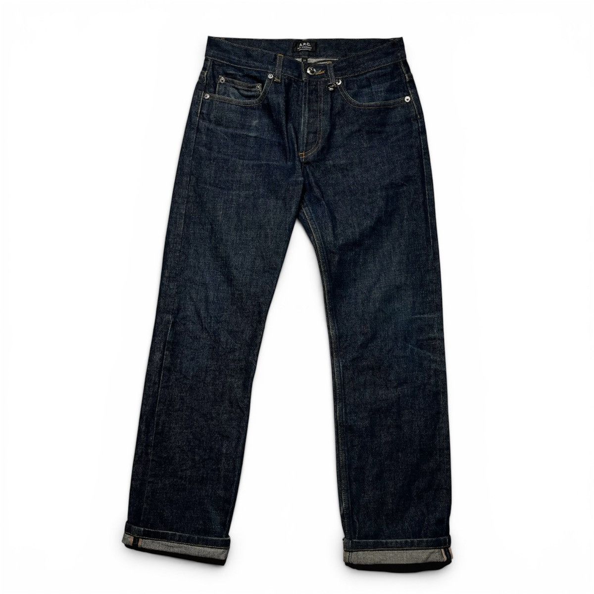 A.P.C. A.P.C. Raw Indigo Selvedge New Standard 14.5oz Denim Jeans Size US 28 / EU 44 - 1 Thumbnail