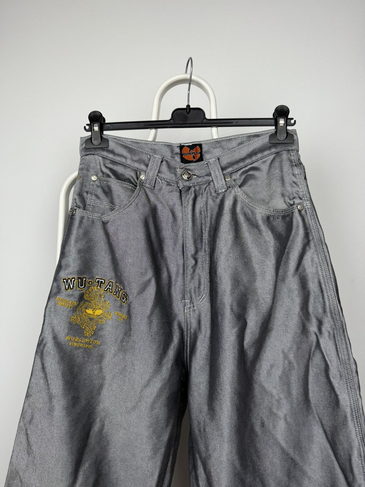 Vintage × Wu-Tang Clan Vintage Wu Tang denim pants Jeans Rap size 30 Size US 30 / EU 46 - 9 Thumbnail