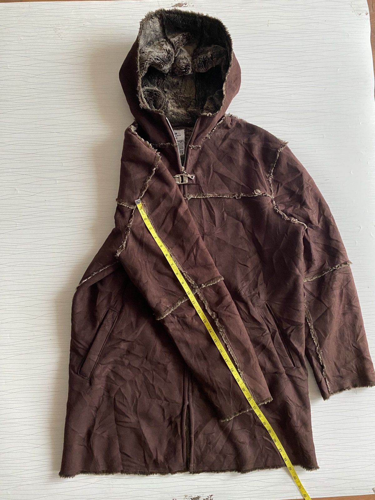 14th Addiction Japanese~ Semantic Design Leather Suede Coat Jacket Size US L / EU 52-54 / 3 - 22 Thumbnail
