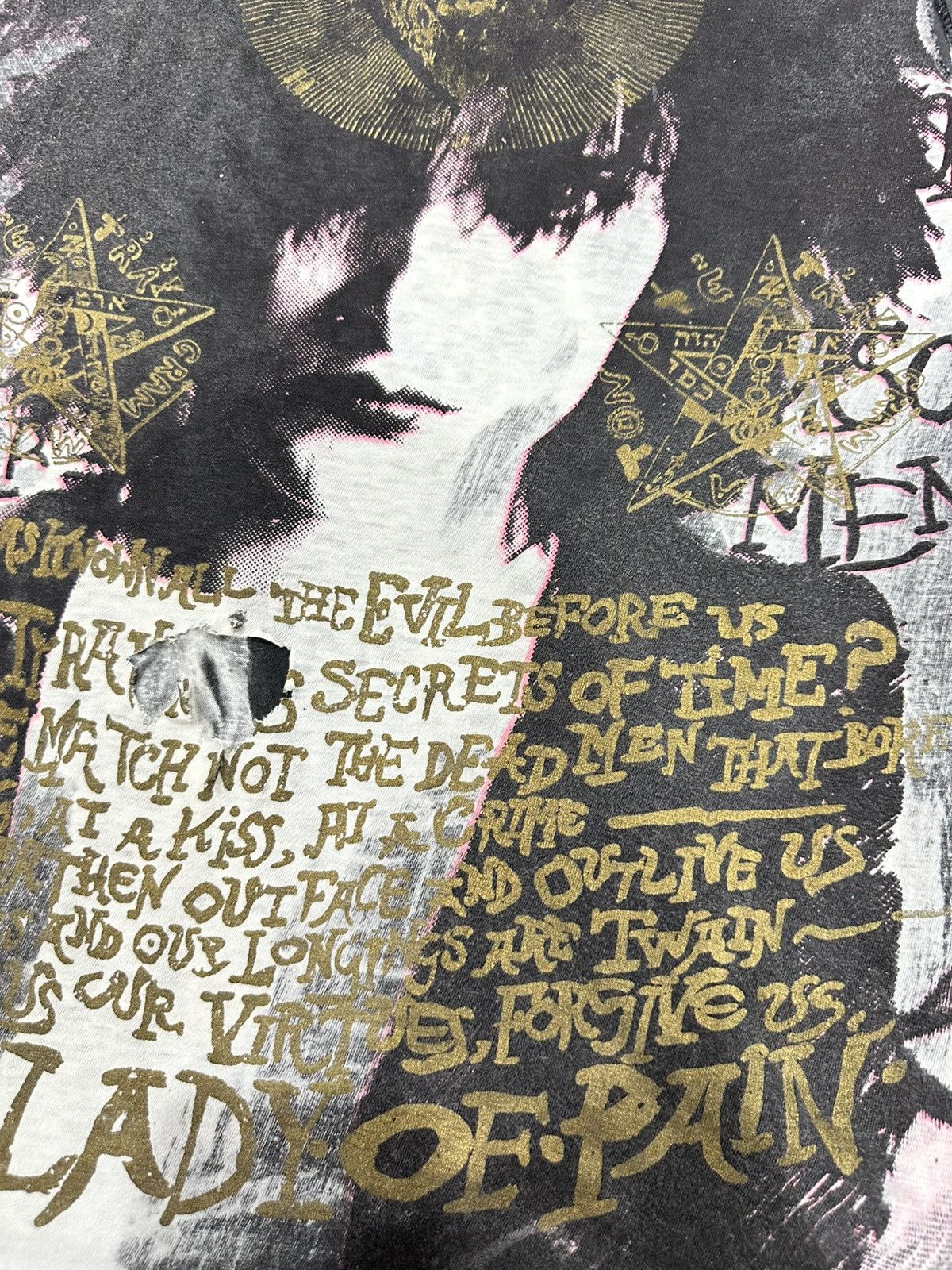Vintage RARE Vintage 80s Siouxie Sioux Our Lady Of Pain Shirt Size US M / EU 48-50 / 2 - 5 Thumbnail