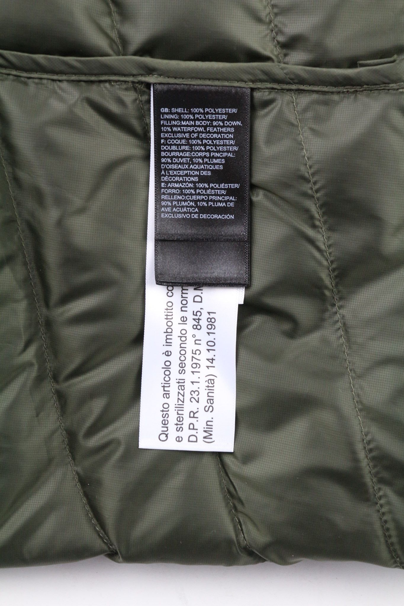 The North Face S 800 Down Hooded High Neck Jacket 79648 Size S / US 4 / IT 40 - 9 Thumbnail