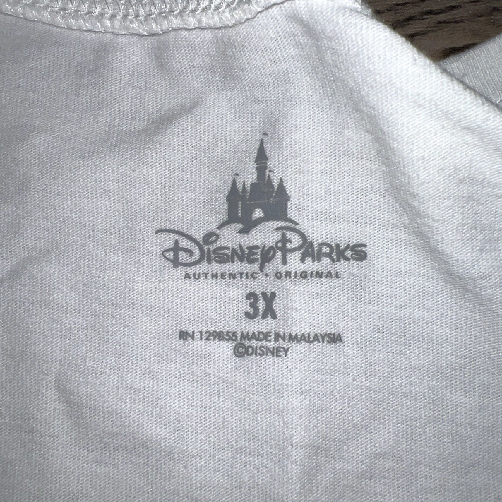 Disney VINTAGE Walt Disney World T-Shirt Womens 3X White Graphic Plus Size Women Shirt Adult 3X Disney World Size XXL / US 16-18 / IT 52-54 - 5 Thumbnail