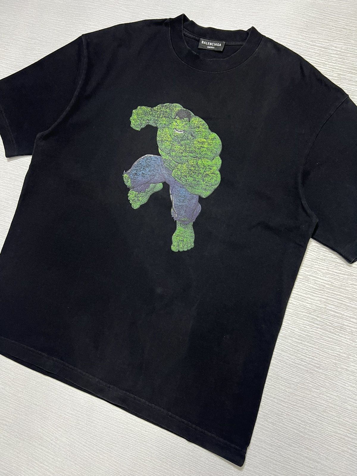 Balenciaga Balenciaga - Marvel - “Incredible Hulk” T-Shirt Size US XS / EU 42 / 0 - 3 Thumbnail