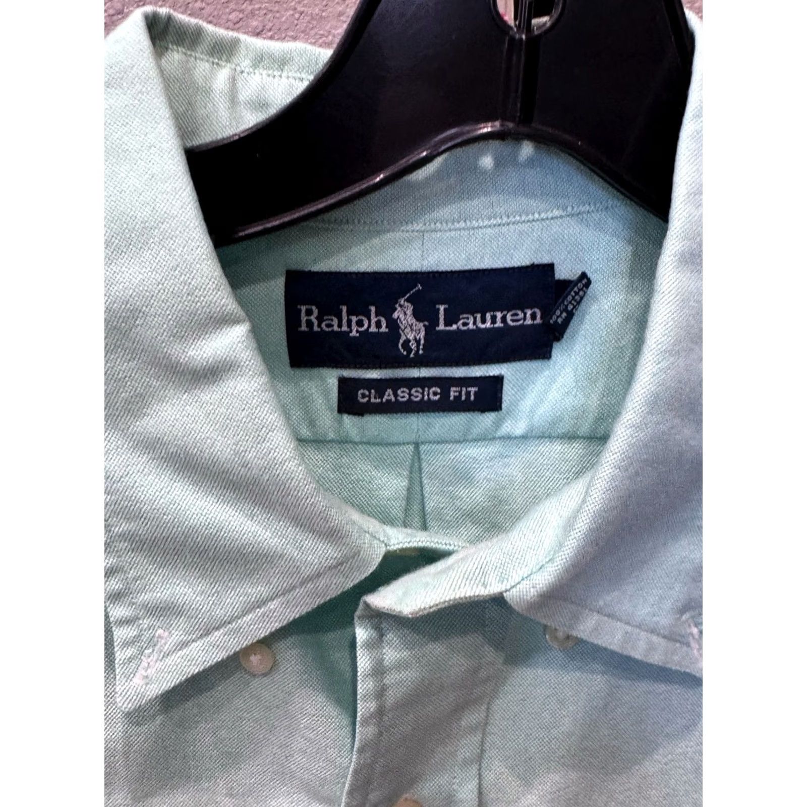 Polo Ralph Lauren Polo Ralph Lauren Sea Green Oxford Shirt LONG SLEEVE large L Multicolor Mens Shirts 1960s etc Size US L / EU 52-54 / 3 - 5 Thumbnail