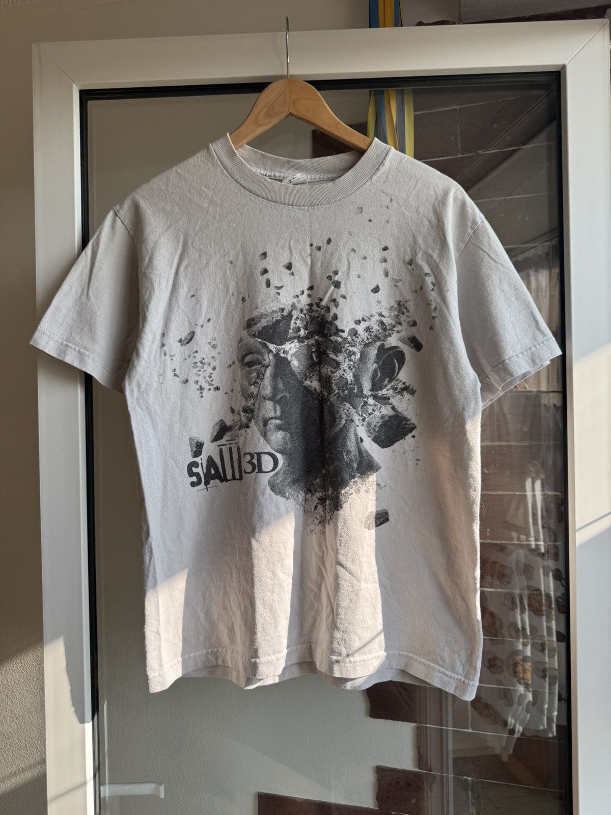 Band Tees Vintage Saw 3D movie Tshirt 00’s Size US M / EU 48-50 / 2 - 2 Thumbnail