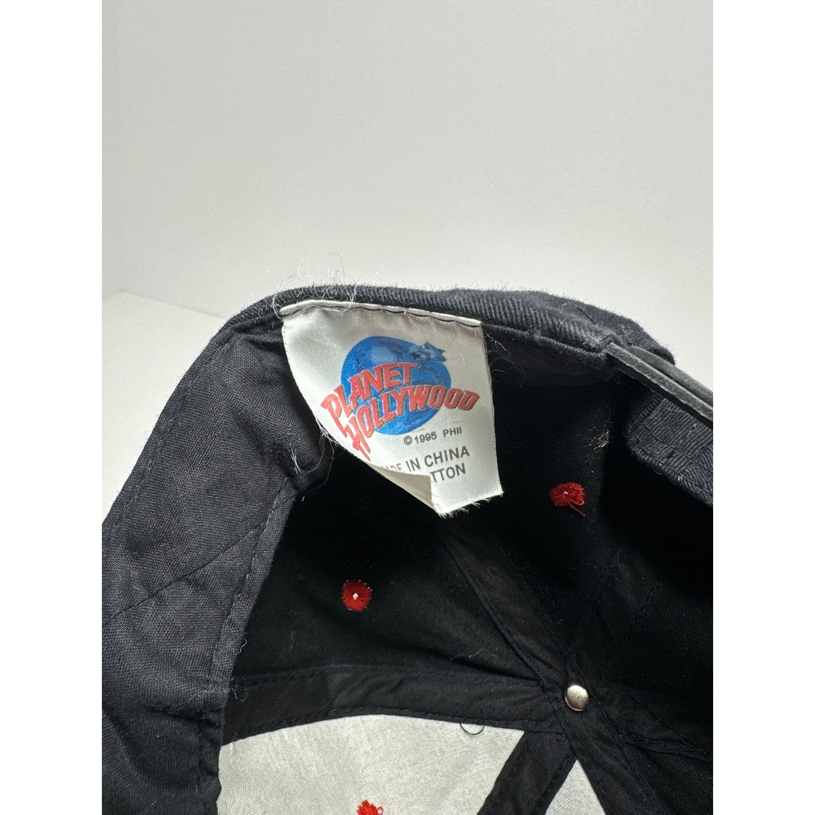 Planet Hollywood × Vintage Vintage Planet Hollywood Las Vegas 90s SnapBack Hat Classic Size ONE SIZE - 4 Thumbnail