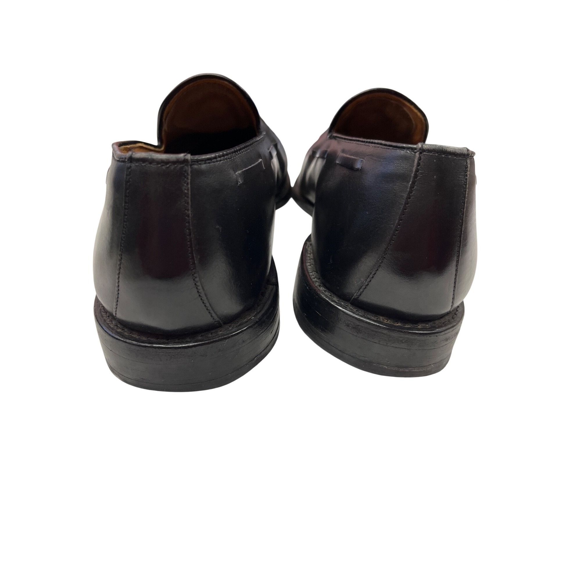 Allen Edmonds Allen Edmonds Grayson mens black leather tasseled oxford sho Size US 13 / EU 46 - 18 Thumbnail