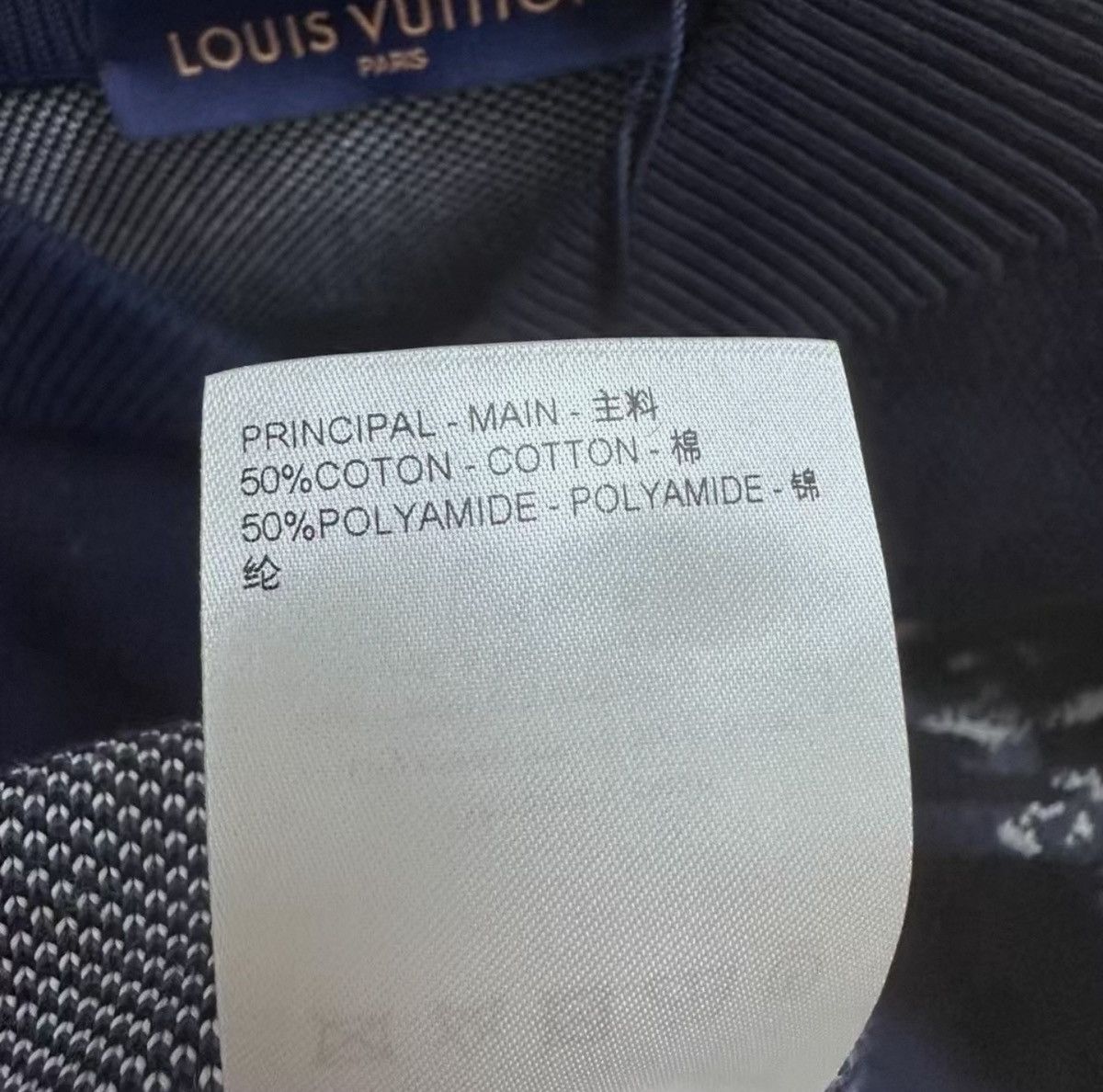 Louis Vuitton Louis Vuitton L Monogram Baseball Jacket Jacquard navy Size US L / EU 52-54 / 3 - 7 Thumbnail
