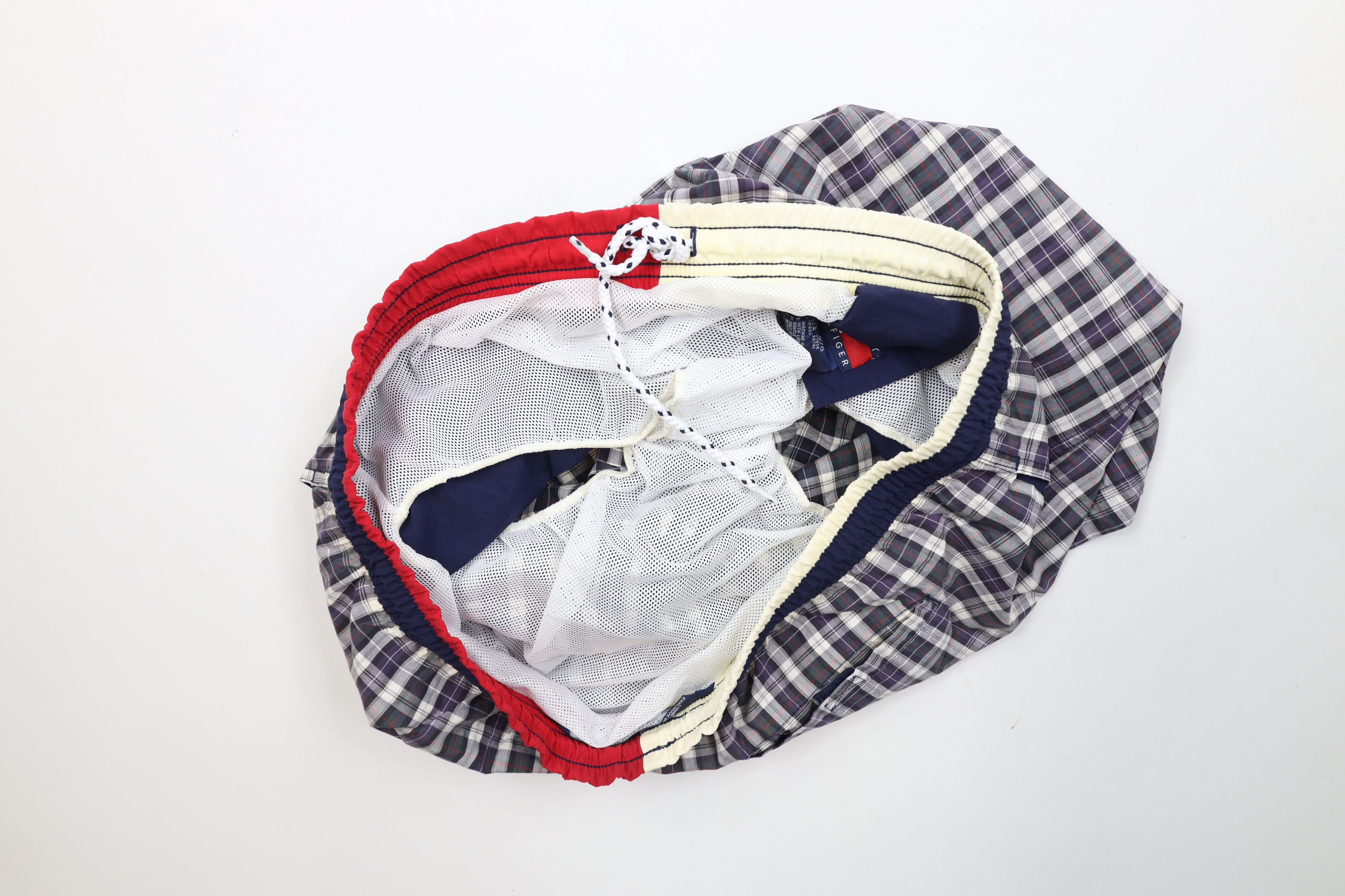 Tommy Hilfiger × Vintage Vintage 90s Tommy Hilfiger Above Knee Shorts Swim Trunks Size US 34 / EU 50 - 9 Thumbnail