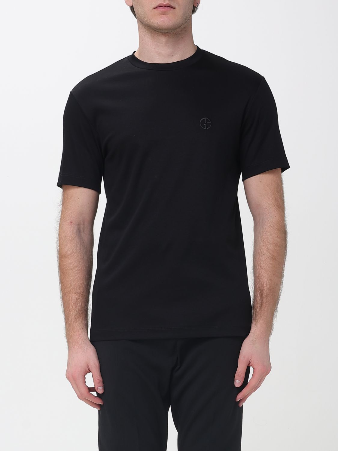 Giorgio Armani Giorgio Armani T-Shirt Men Black Size US S / EU 44-46 / 1 - 1 Thumbnail
