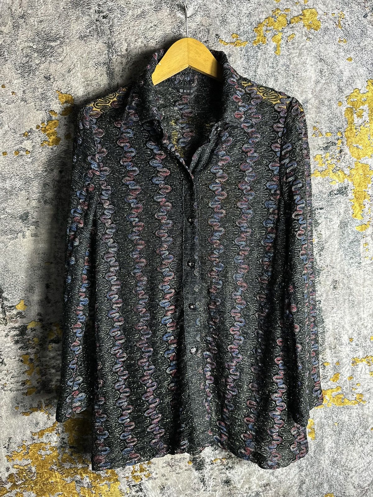 Hysteric Glamour HYSTERIC I6W9 LGB STYLE TRANSPARENT LIKE A SNAKE SHIRT Size US M / EU 48-50 / 2 - 5 Thumbnail