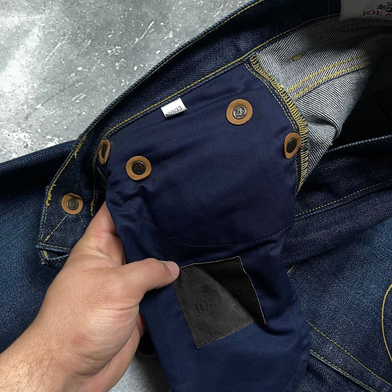 Japanese Brand Joe & Co Collier 14.5 oz Japanese Blue Selvedge Jeans W30 Size US 30 / EU 46 - 20 Thumbnail