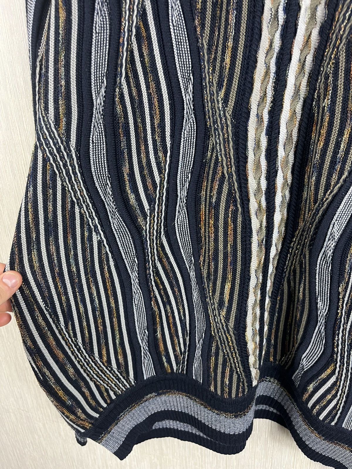 Coogi × Vintage Vintage HP Roessler coogi 3D boxy knit sweater knitted y2k Size US M / EU 48-50 / 2 - 8 Thumbnail
