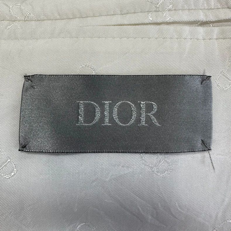 Dior Dior Milky white asymmetrical satin lapel suit Size 48R - 4 Thumbnail