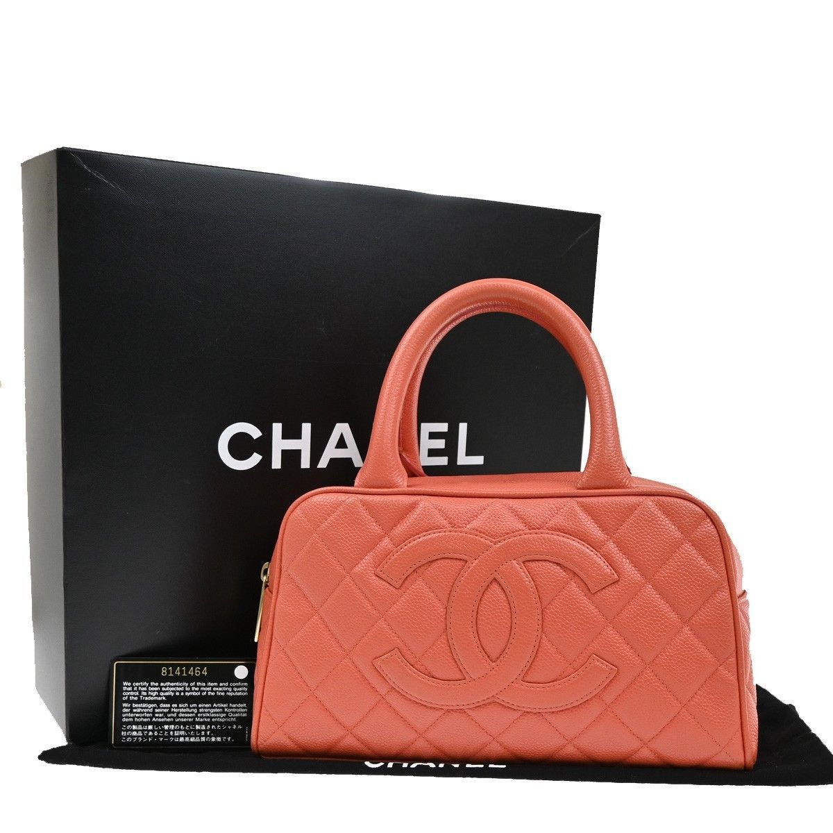 Chanel Chanel Timeless CC Bowler Bag Quilted Leather Size ONE SIZE - 1 Thumbnail