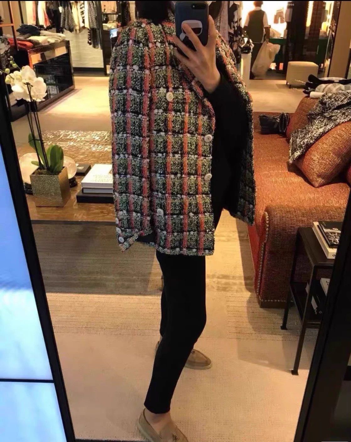 Chanel Chanel 20C Station Sequined Tweed 4-Pocket Jacket Size XS / US 0-2 / IT 36-38 - 9 Thumbnail