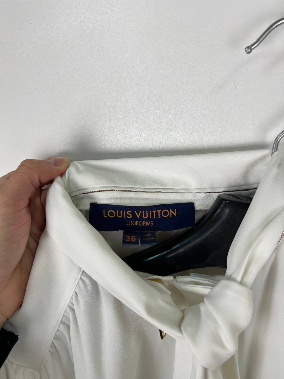 Louis Vuitton × Vintage Louis Vuitton Uniforms shirt woman size 36 Size XS / US 0-2 / IT 36-38 - 3 Thumbnail
