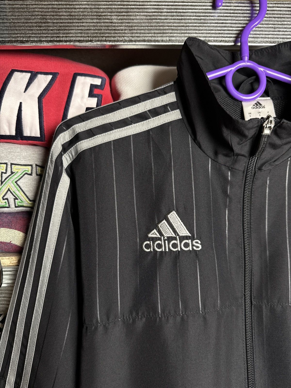 Adidas Vintage Adidas AC MIlan Football Jacket Soccer Mens Size US S / EU 44-46 / 1 - 4 Thumbnail