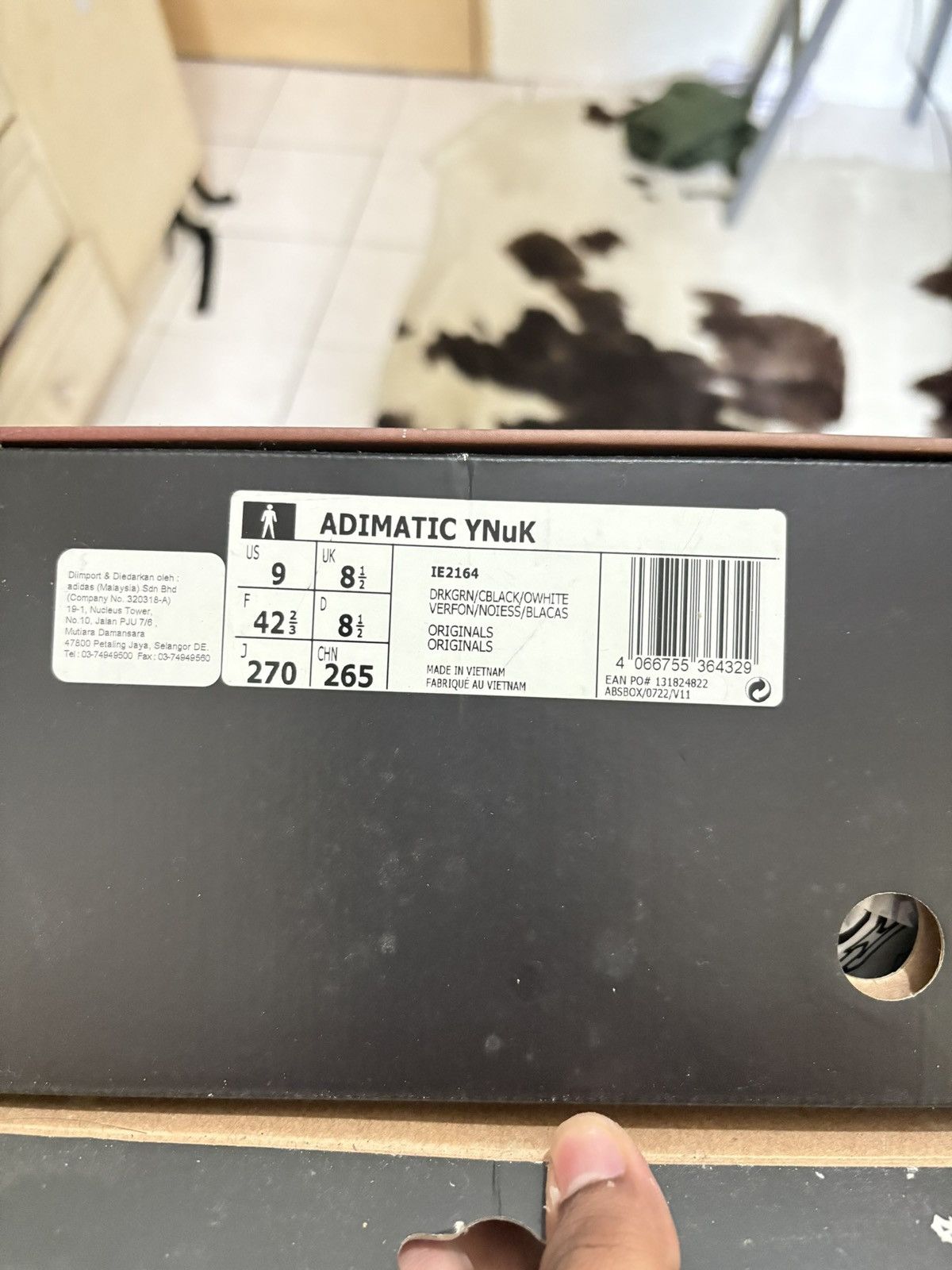 Adidas ADIDAS ADIMATIC YNuk Size US 8.5 / EU 41-42 - 2 Thumbnail