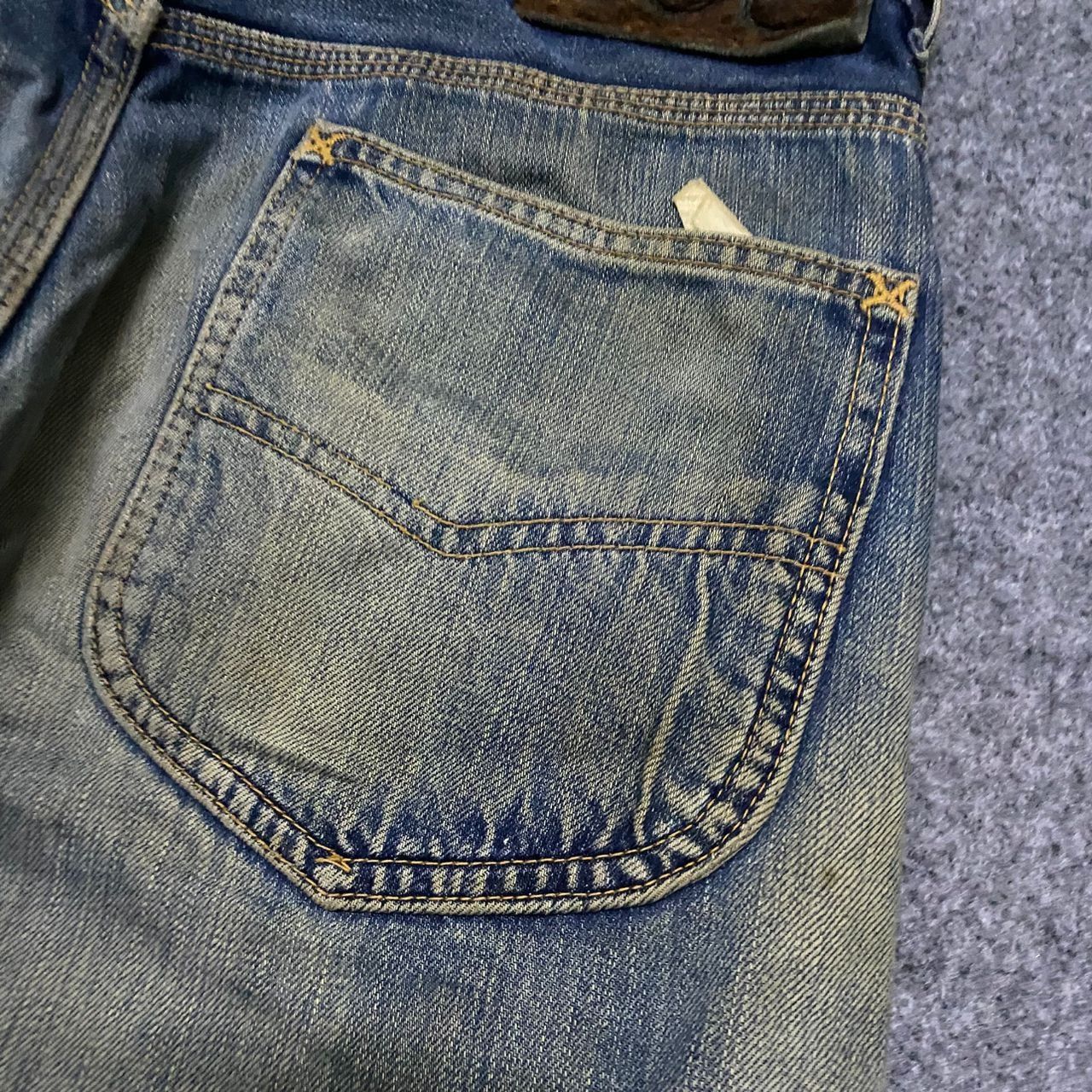 Lee 💥Best Offer💥Vintage 80s Lee Cowboy Selvedge Denim Size US 30 / EU 46 - 10 Thumbnail