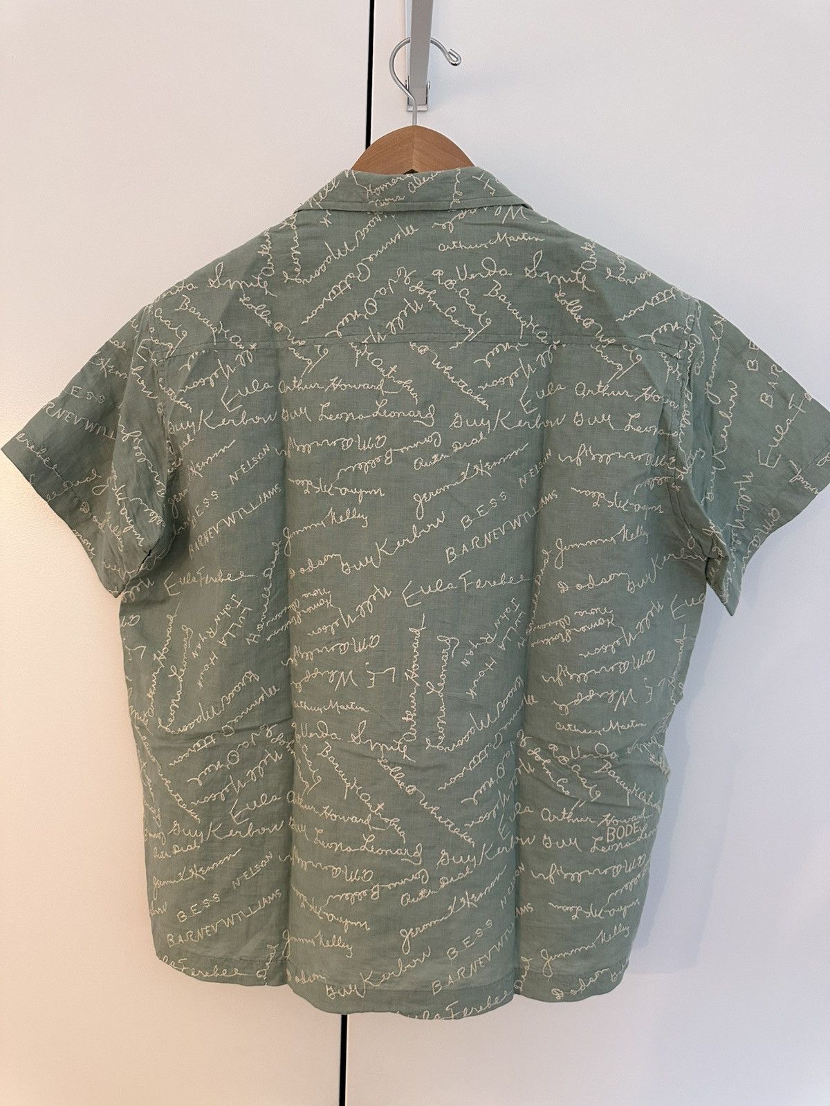 Bode Signature Embroidered Vacation Shirt Size US S / EU 44-46 / 1 - 2 Thumbnail