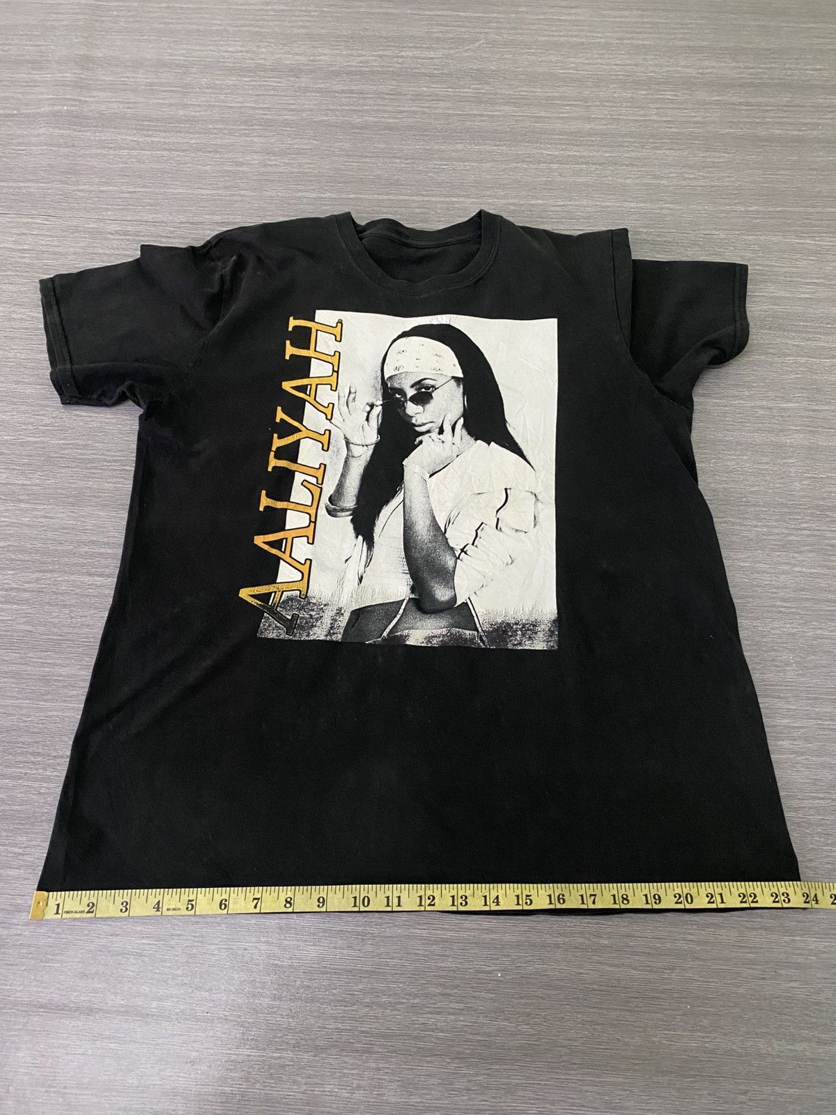 Rap Tees × Vintage Aaliyah Solo Rappers Singer Tees Size US XL / EU 56 / 4 - 10 Thumbnail