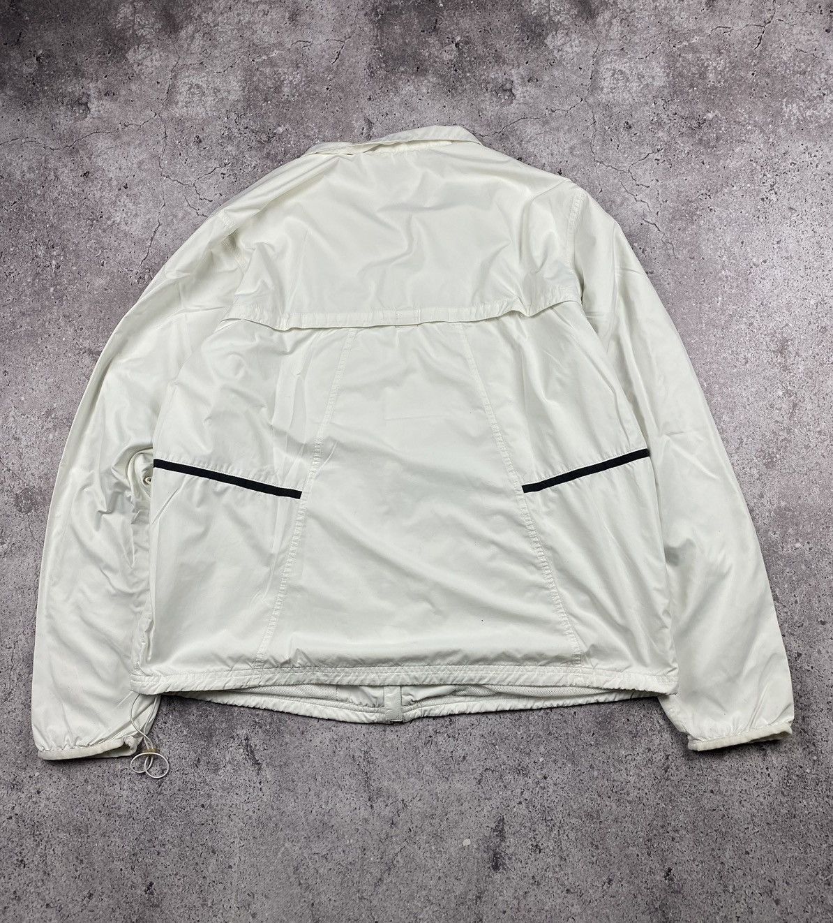 Nike × Vintage 90’s NIKE TEAM COURT RETRO SWOOSH LOGO Y2K TRACK JACKET Size US XL / EU 56 / 4 - 9 Thumbnail