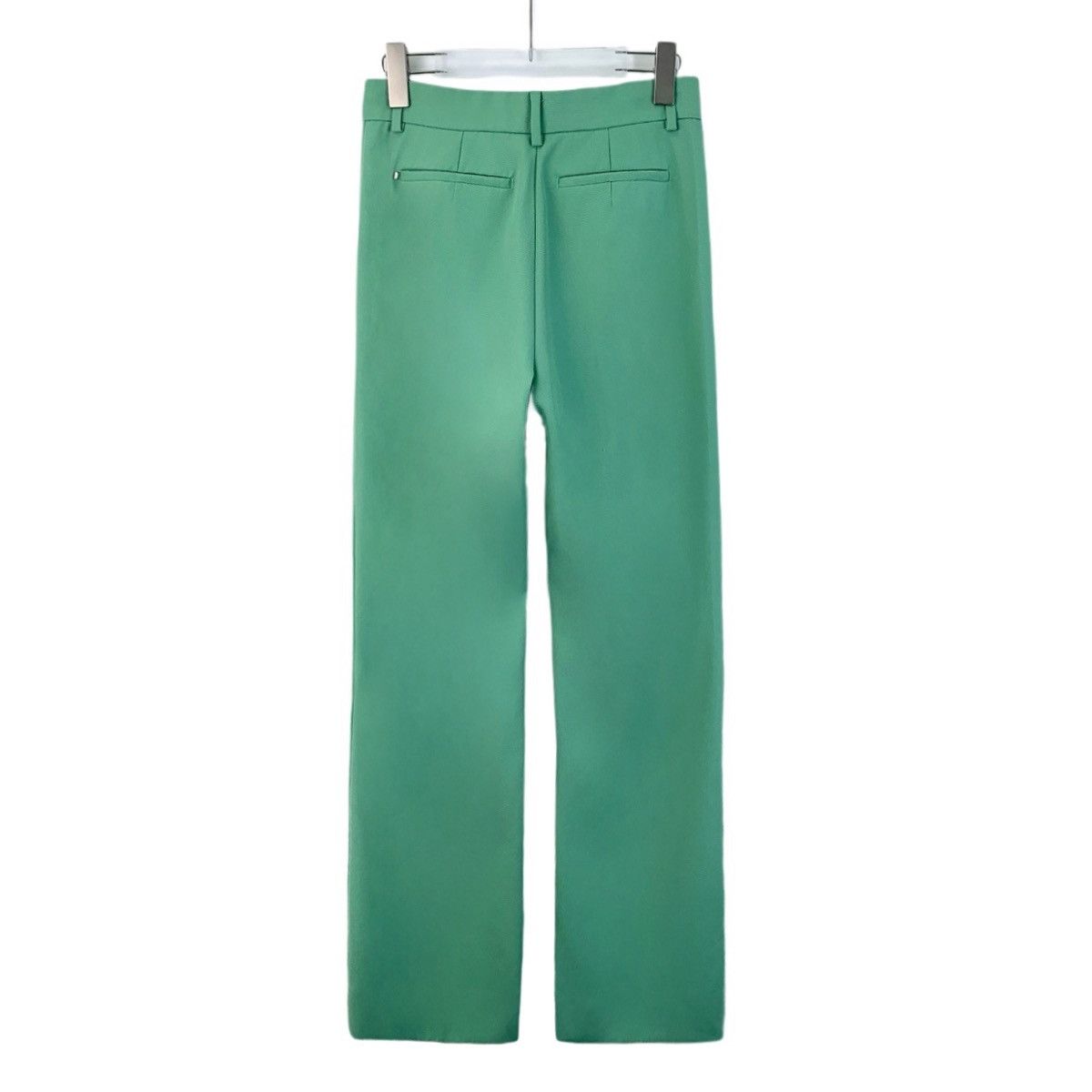Sportmax Grade A J15875 Sportmax Green Wool Casual Suit Pants K26WX Size 25" / US 0 / IT 36 - 2 Thumbnail