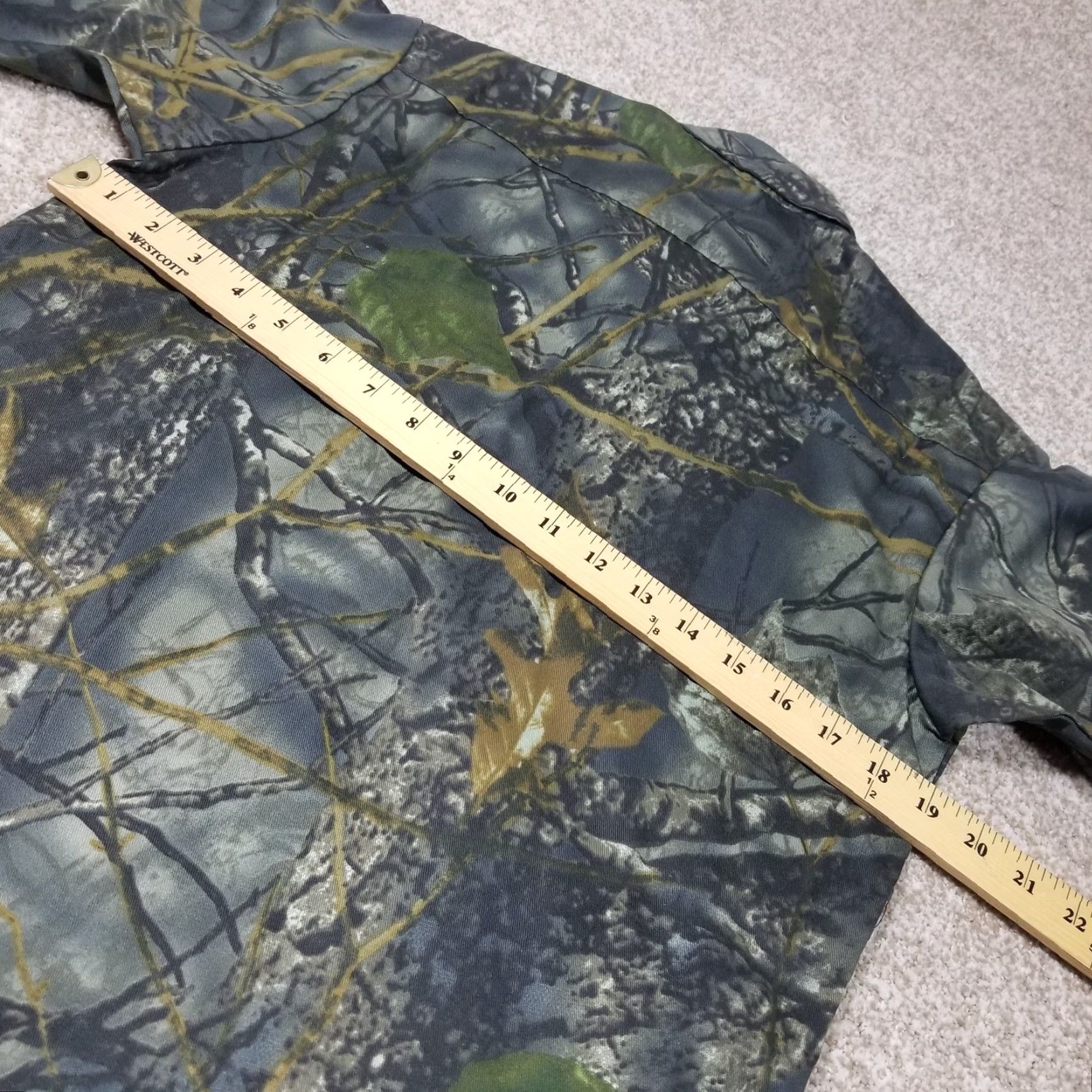 Element WFS Shirt Mens Small Green Camouflage Long Sleeve Element Gear Outdoors Casual Size US M / EU 48-50 / 2 - 7 Thumbnail