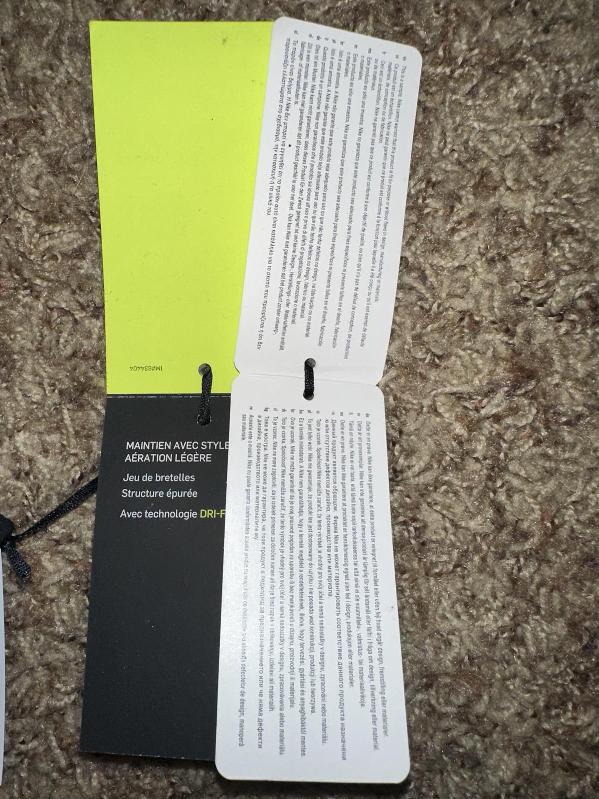Nike Nike Alpha UltraBreathe Women's High-Support Sports Bra Sample Size ONE SIZE - 9 Thumbnail