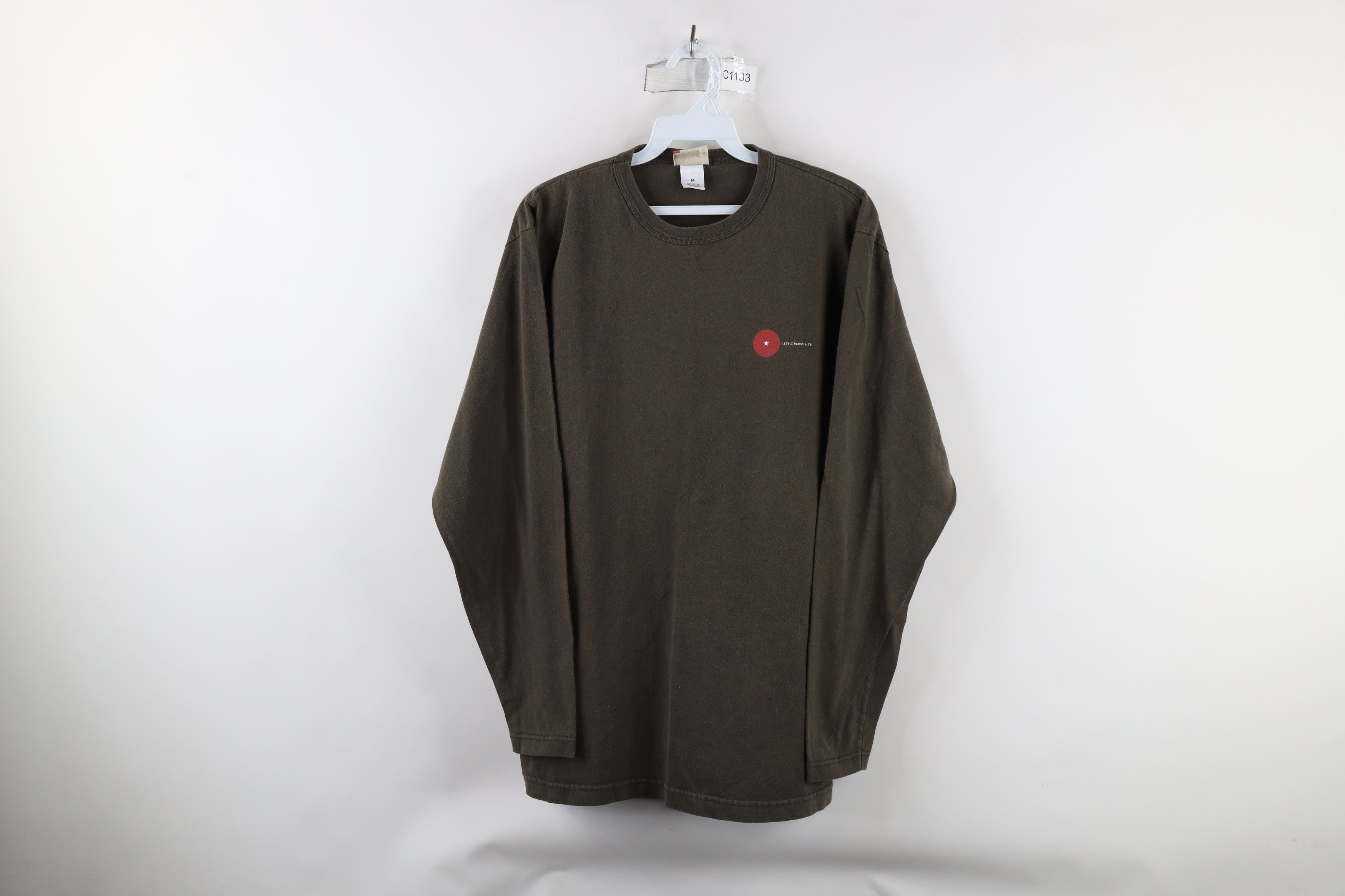 Levi's × Vintage Vintage Y2K 2000 Levis Out Star Long Sleeve T-Shirt USA Size US M / EU 48-50 / 2 - 1 Thumbnail