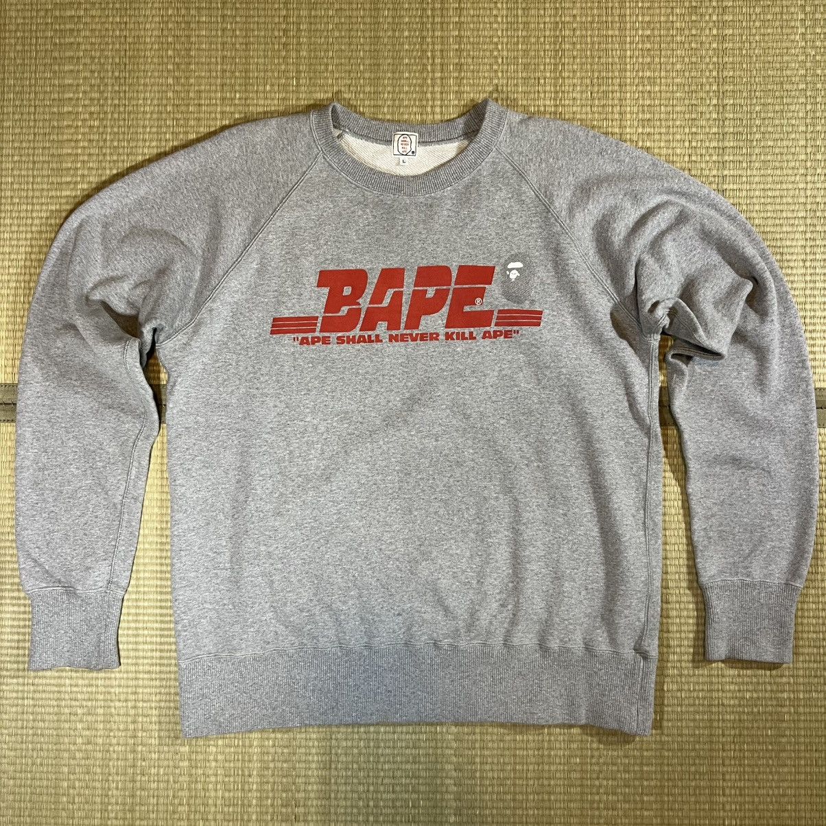 Bape A Bathing Ape Men's Crewneck Sweatshirt Size US L / EU 52-54 / 3 - 1 Thumbnail