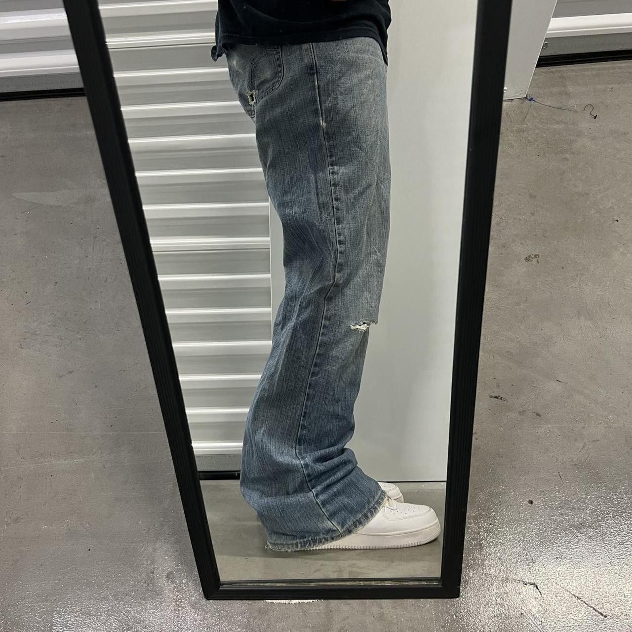 Levi's × Vintage Vintage Y2K Super Baggy Levis tall Skater style Denim Jeans! Size US 34 / EU 50 - 2 Thumbnail