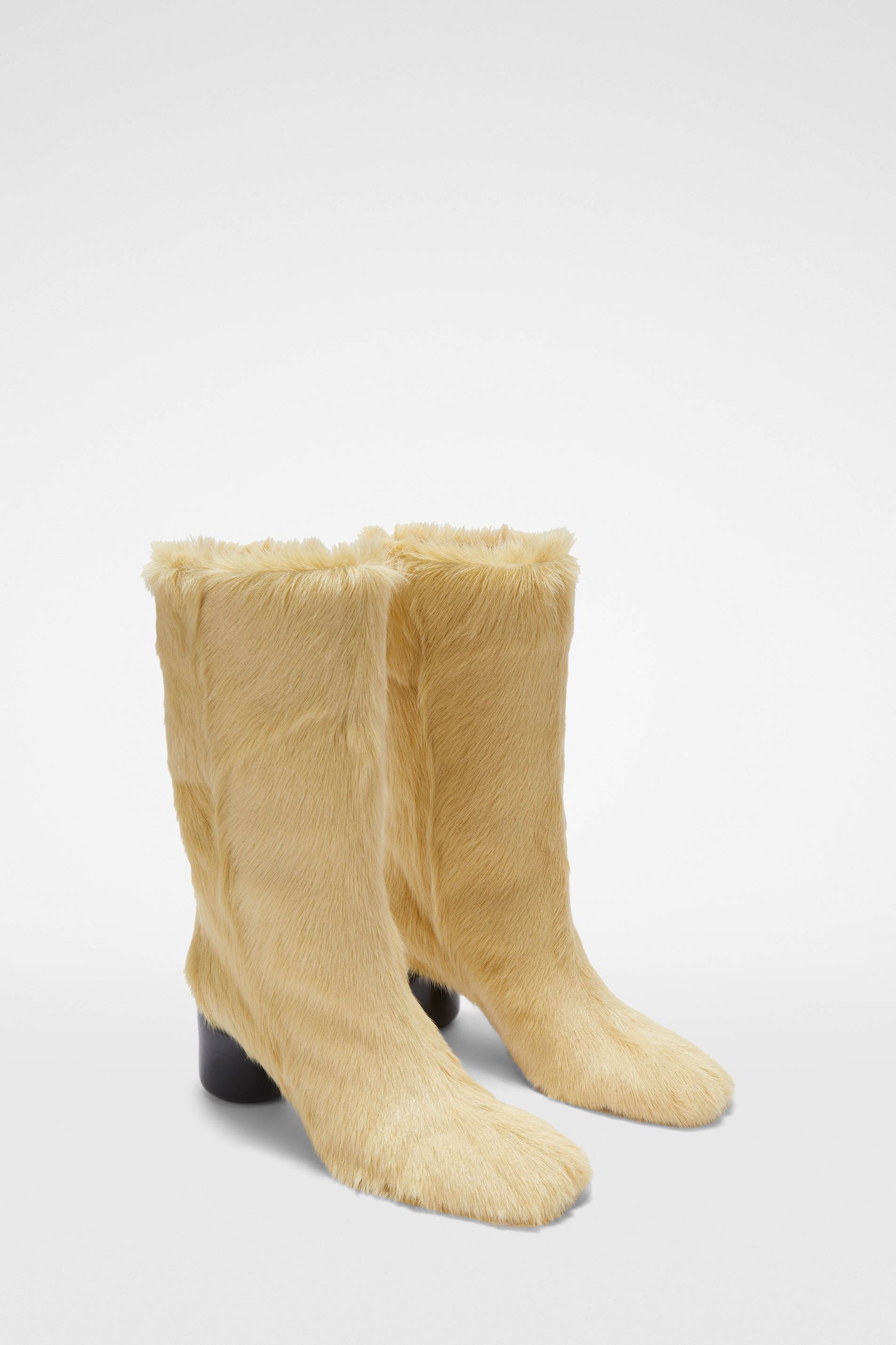 Jil Sander o1y1025 Boots in Yellow Size US 6 / IT 36 - 2 Thumbnail