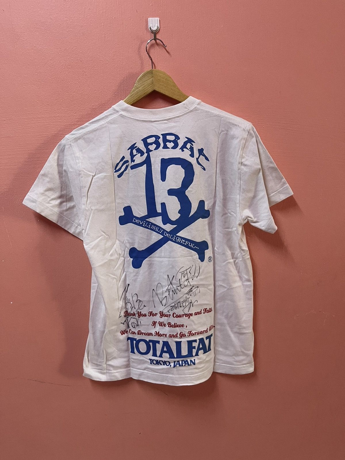 Band Tees TOTALFAT AND SABBAT 13 Size US S / EU 44-46 / 1 - 2 Thumbnail