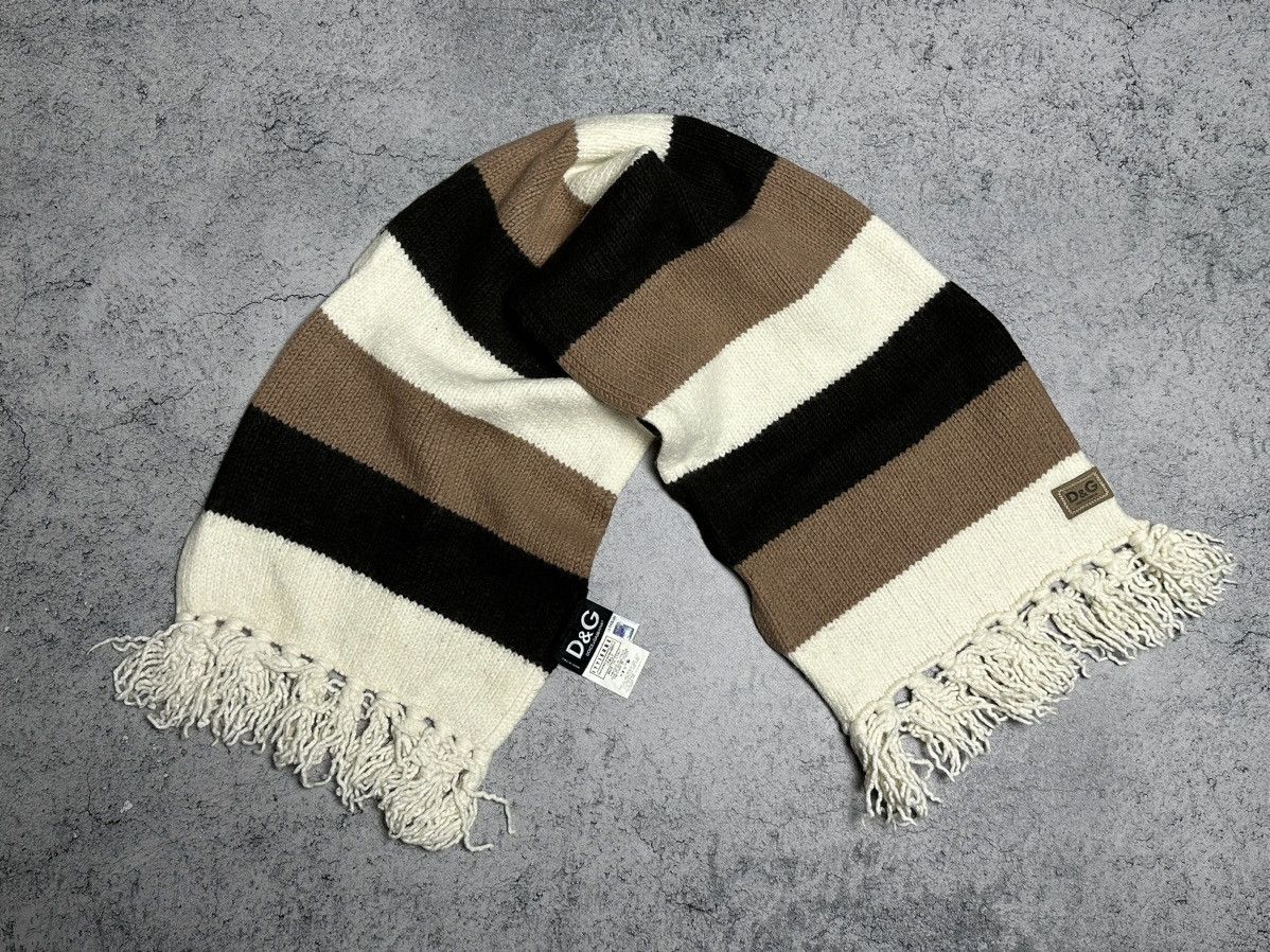 Dolce & Gabbana Vintage Dolce & Gabbana Wool Knitted Scarf / Muffler Size ONE SIZE - 5 Thumbnail