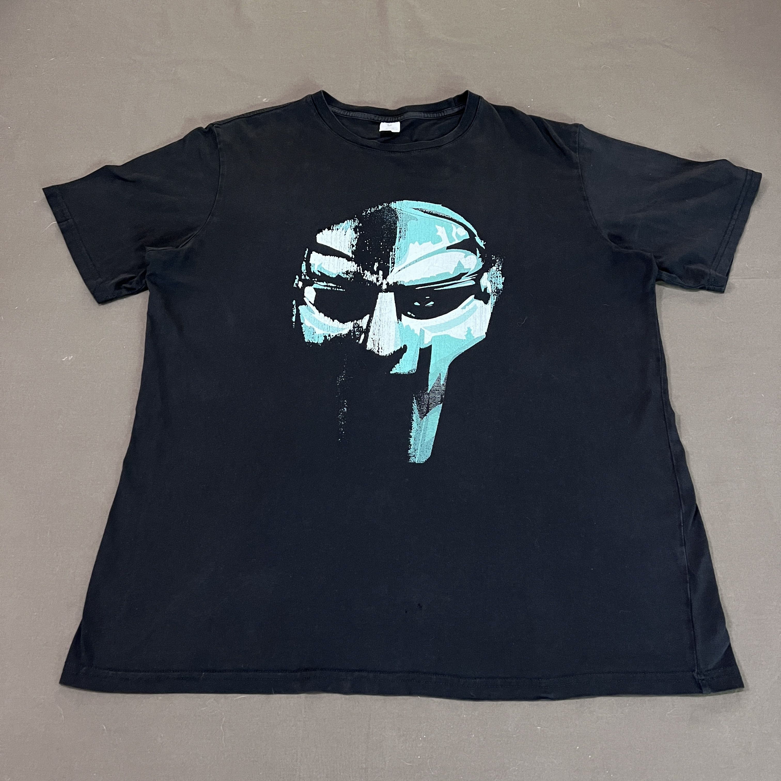 MF Doom × Rap Tees × Stones Throw Records Madlib MF DOOM Madvillian Promo Tee XL Size US XL / EU 56 / 4 - 4 Thumbnail