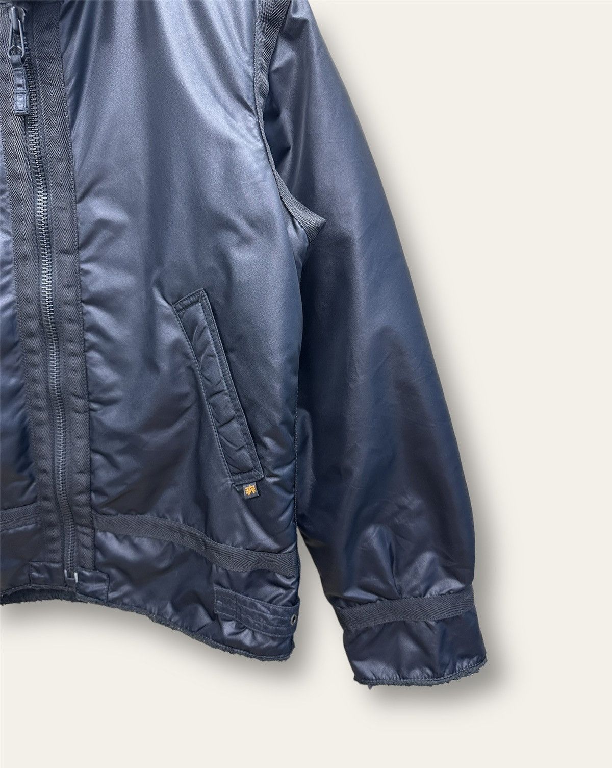 Alpha Industries Alpha Industries Black Wax Style Winter Jacket MJ149 Size US M / EU 48-50 / 2 - 4 Thumbnail