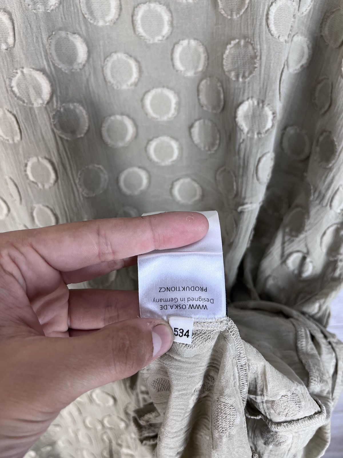 OSKA Women dress Oska size 3 cotton 100% Designer in Germany Size S / US 4 / IT 40 - 10 Thumbnail