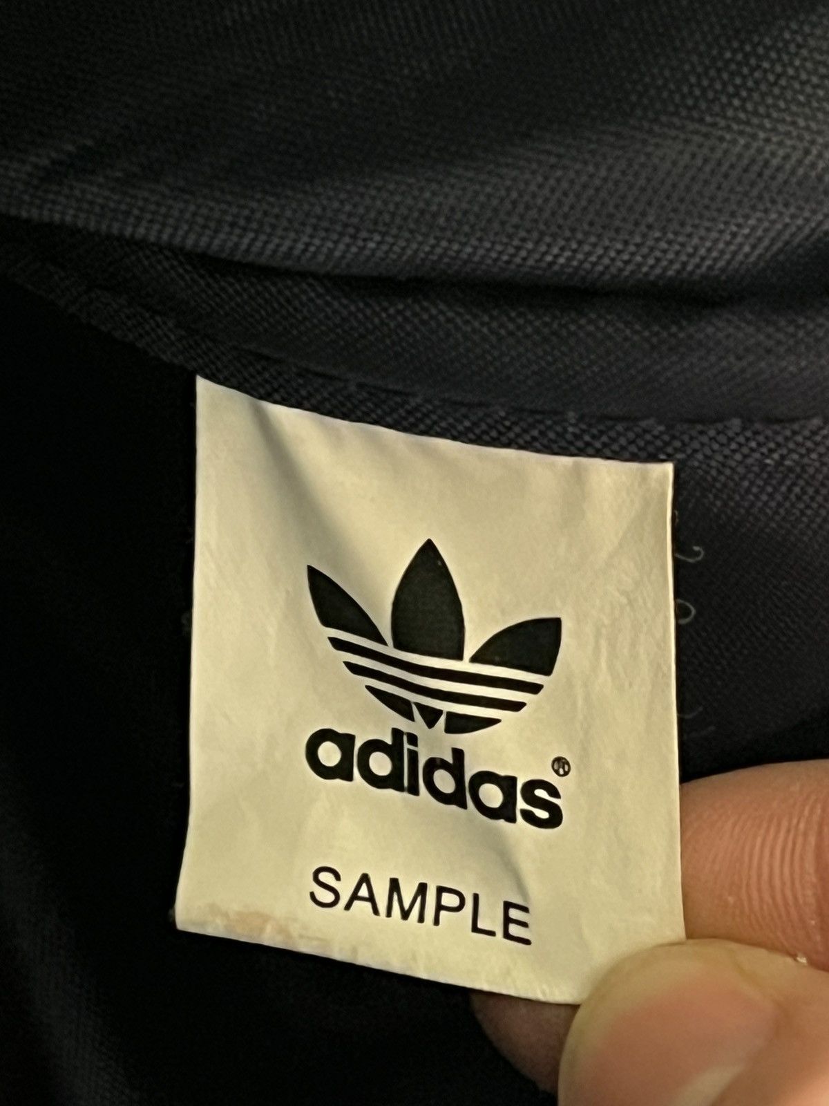 Adidas Adidas Navy Blue Yellow Polka Dot Sample Messenger Bag Size ONE SIZE - 5 Thumbnail
