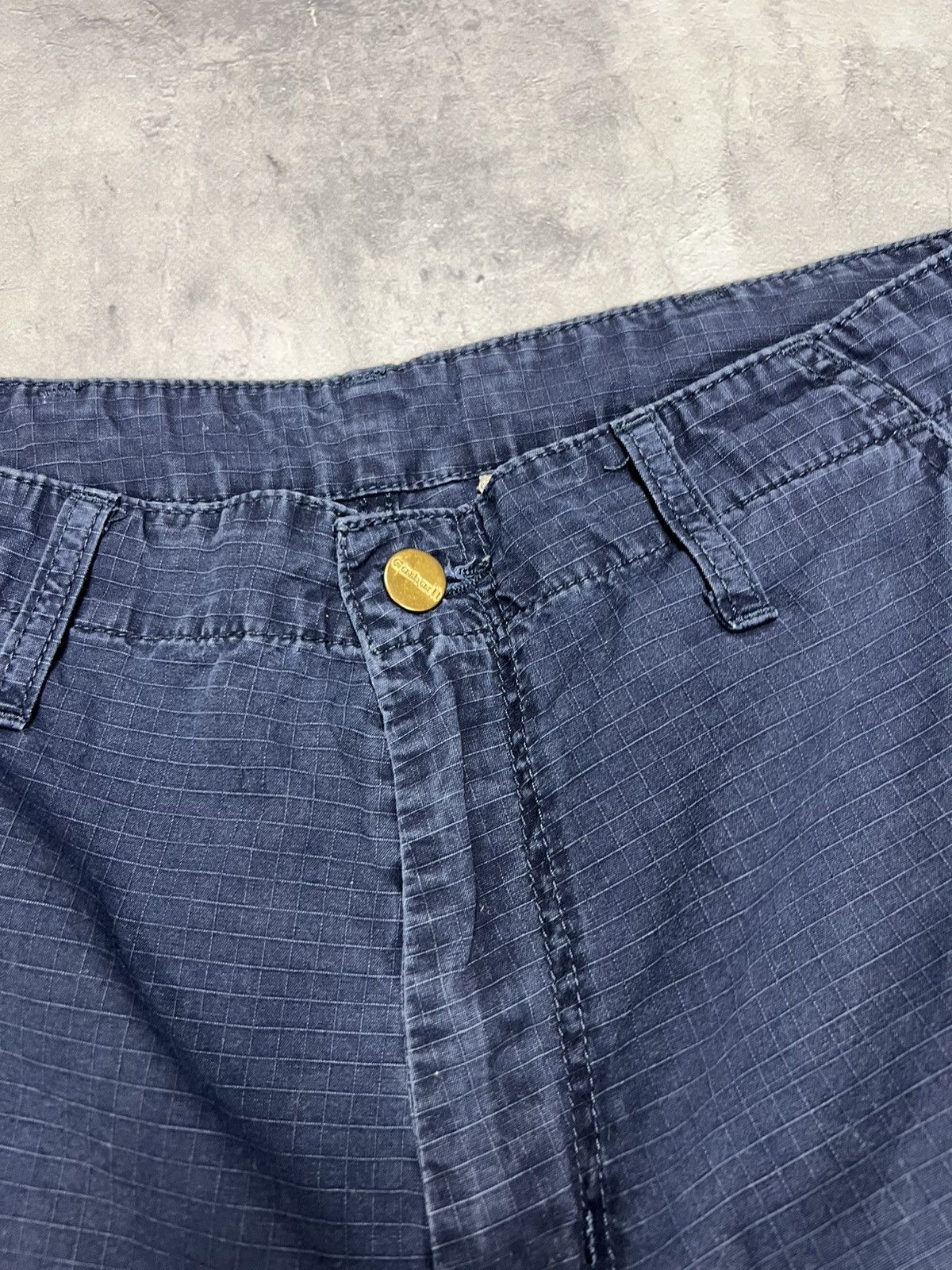 Carhartt × Vintage Carhartt Cargo Pants Men's 30x32 Blue Vintage Size US 32 / EU 48 - 4 Thumbnail